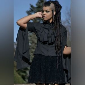 Killstar Moonshrine Ruffle Top